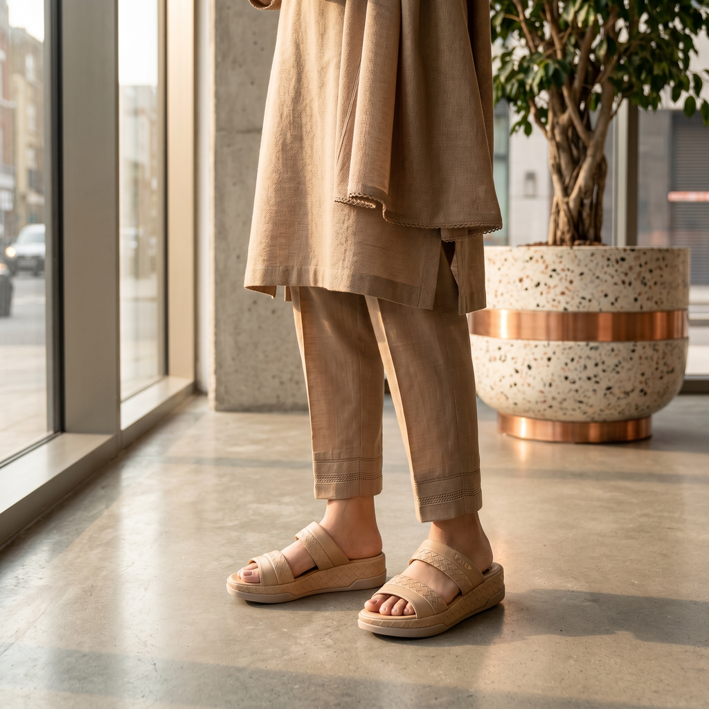 Casual Slipper Fawn 0414078
