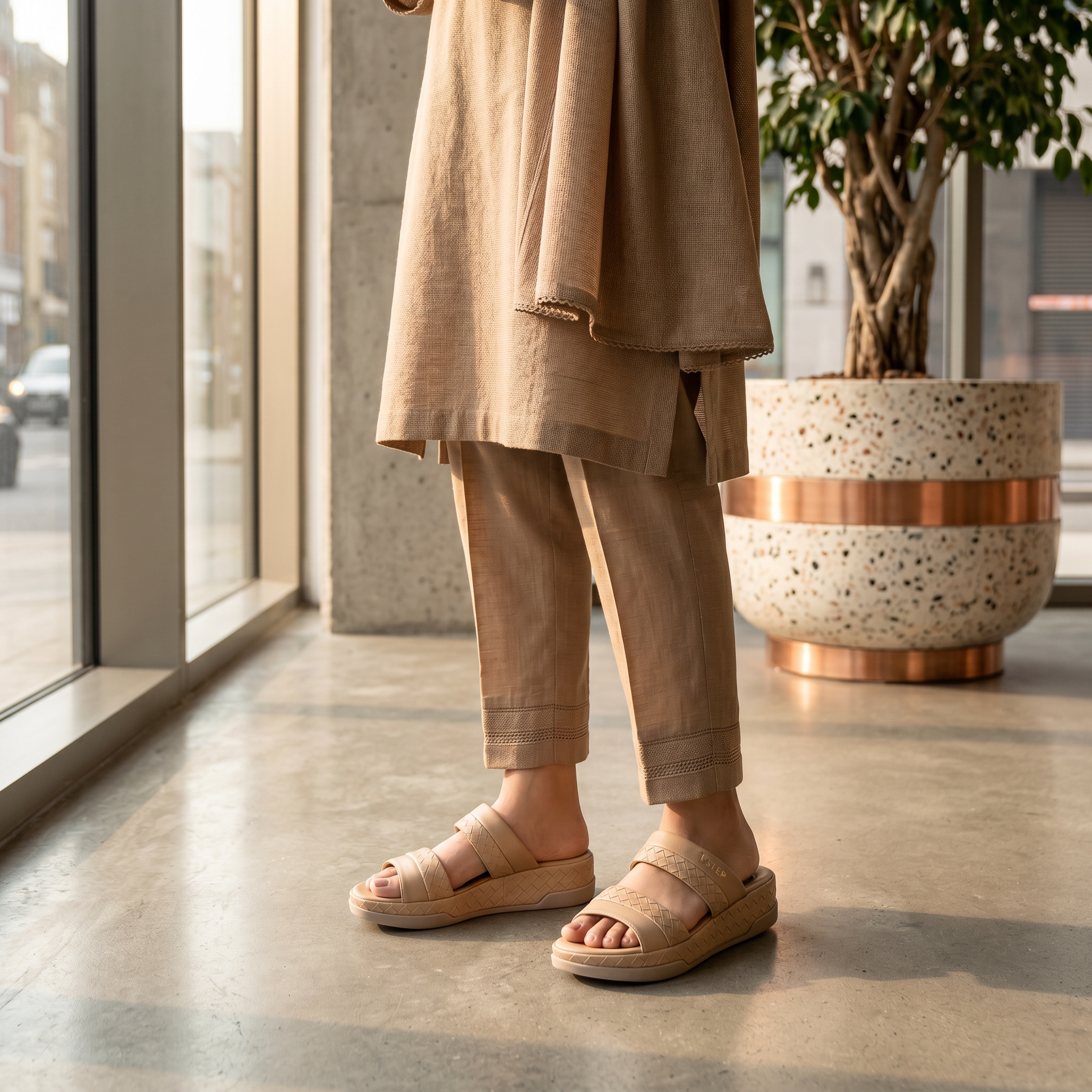 Casual Slipper Fawn 0414078