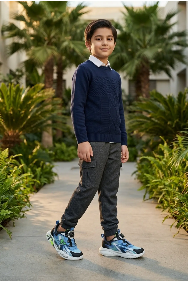 Boy Jogger Shoes Black 650646