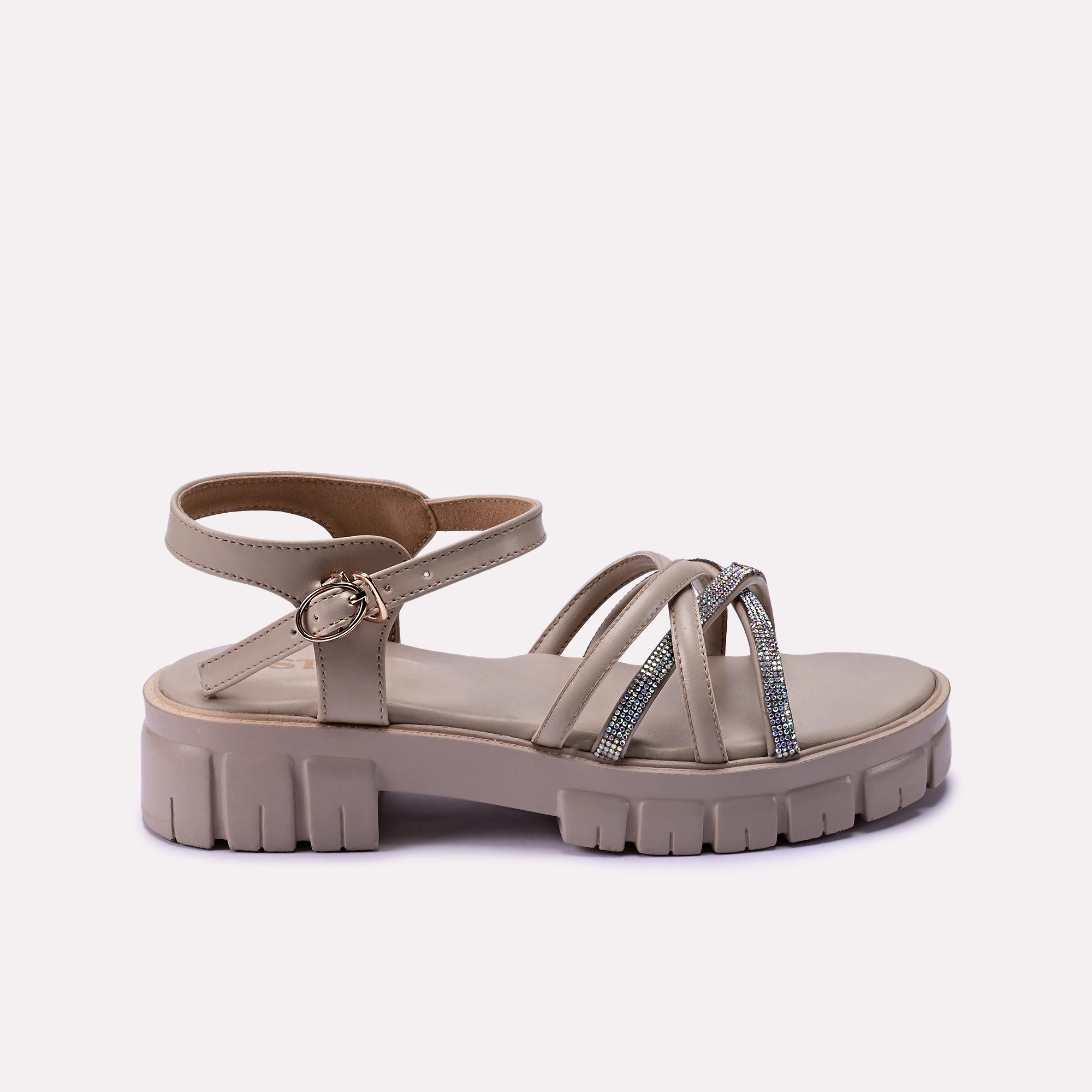 Fawn Thick Fancy Sandal 0421210