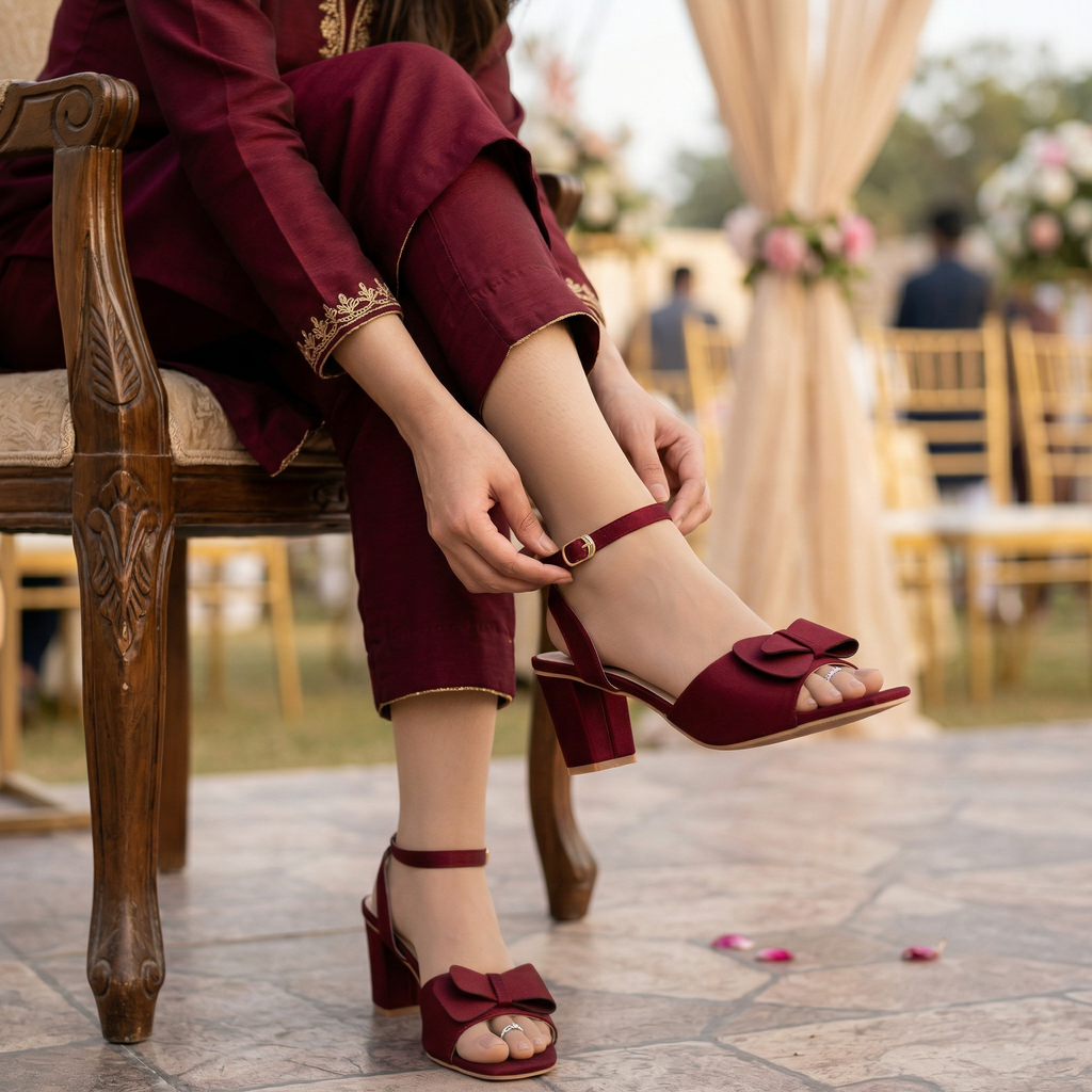 Casual Sandal Maroon 0421729