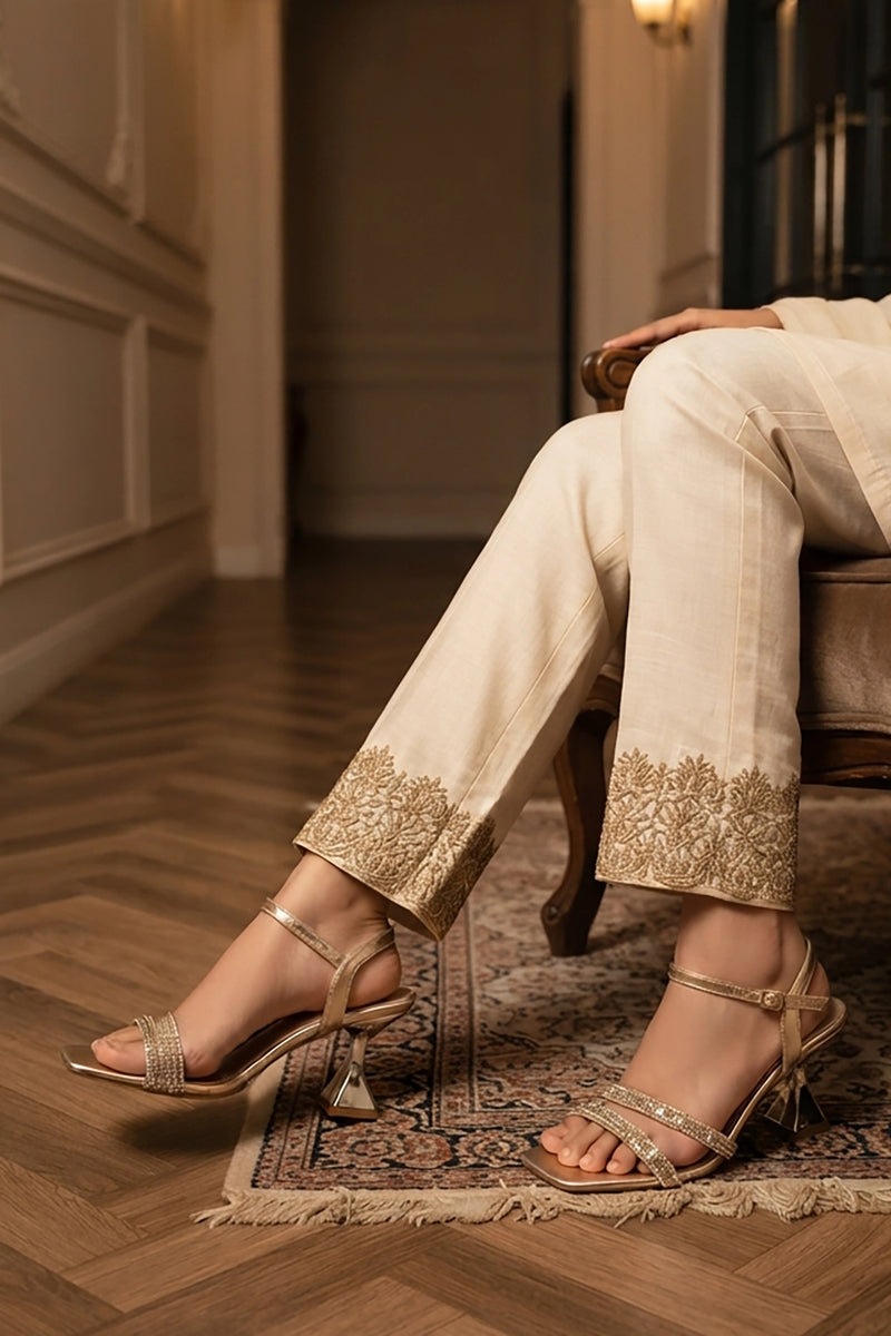 Fancy Sandal Golden 0421789