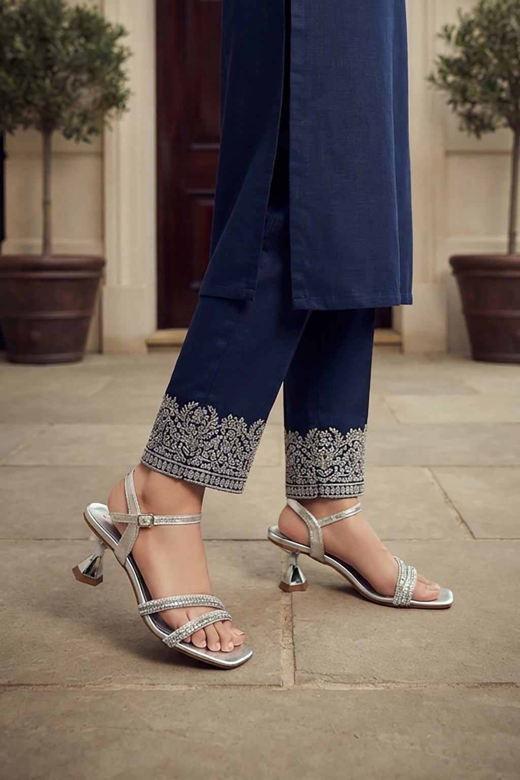 Fancy Sandal Silver 0421789