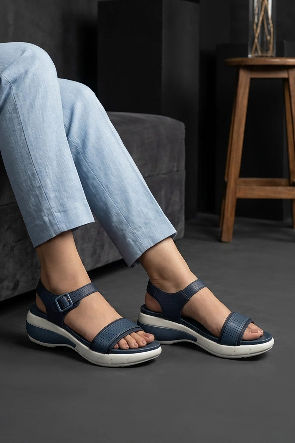 Casual Sandal Blue 0421853