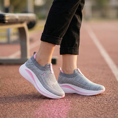 Women Sneaker Shoes Gray 0441030