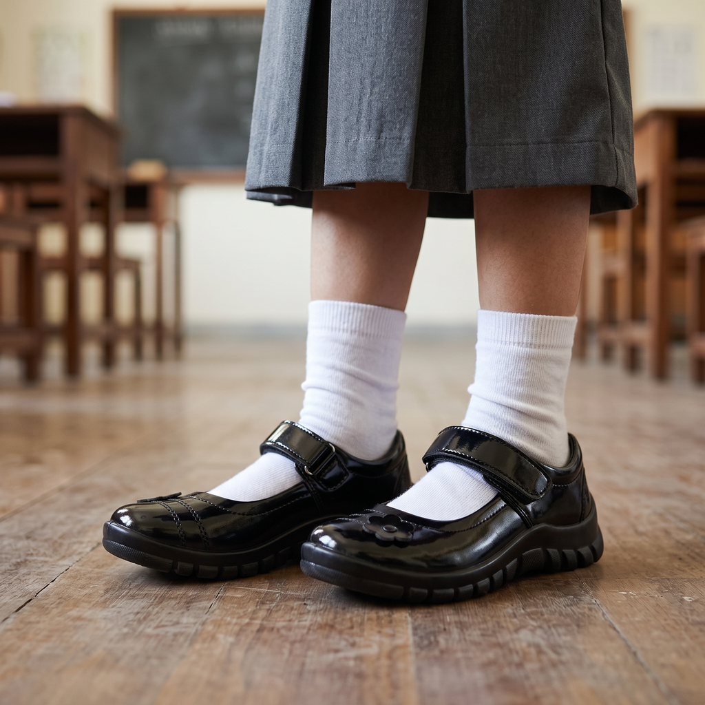 Baby School Shoes Black 0710498