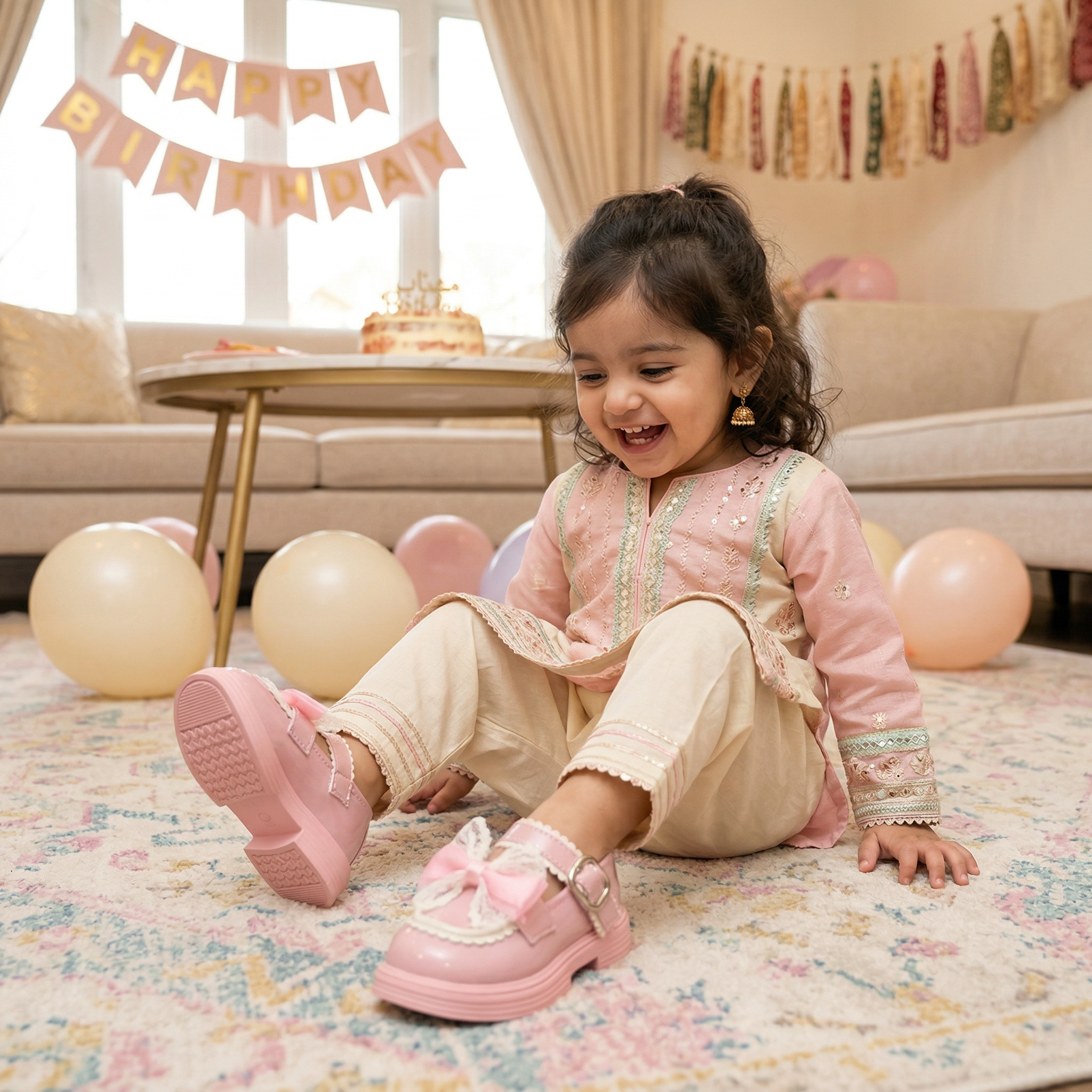 Baby Casual Pumps Peach 0710613
