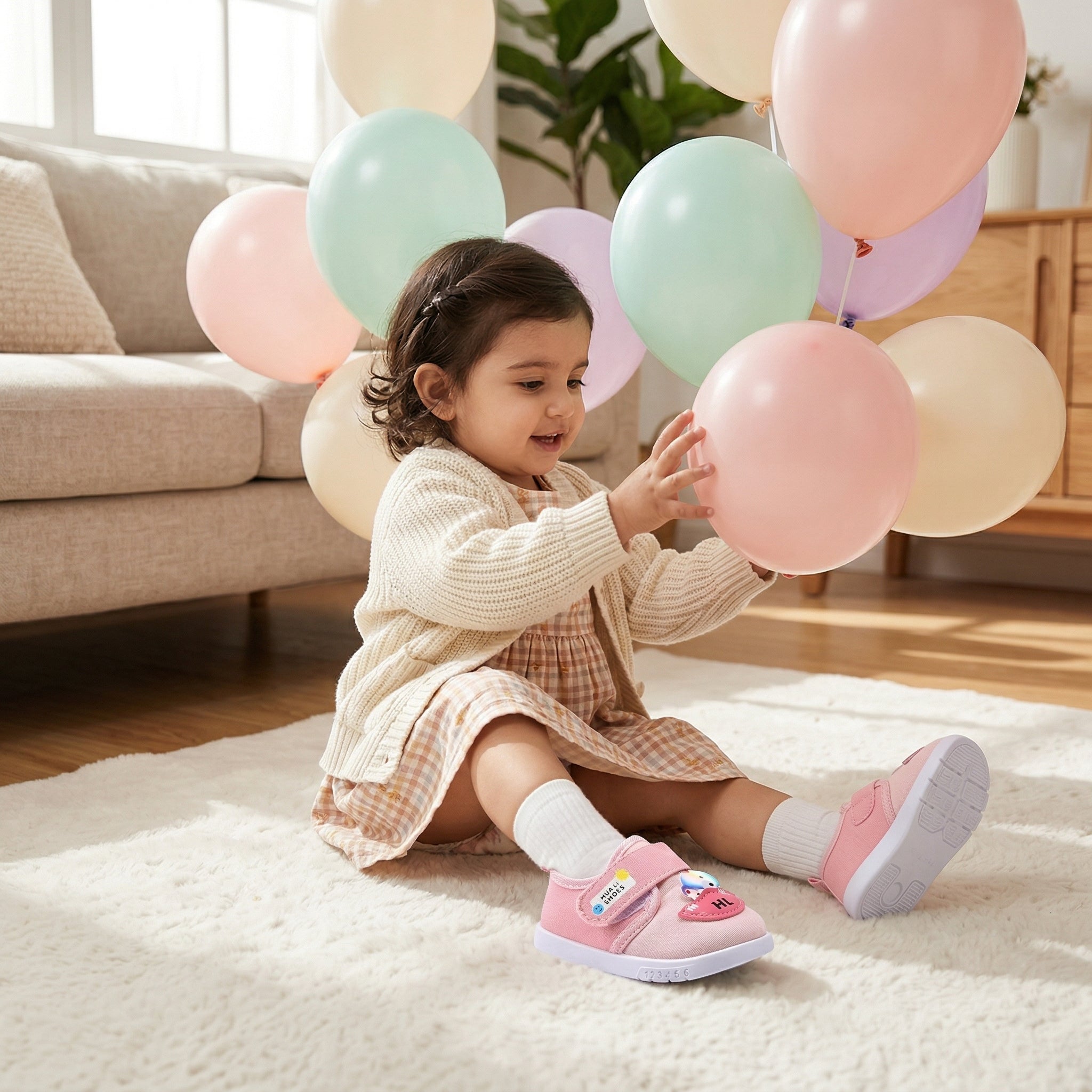 Baby Sneaker Shoes 0740078 Pink