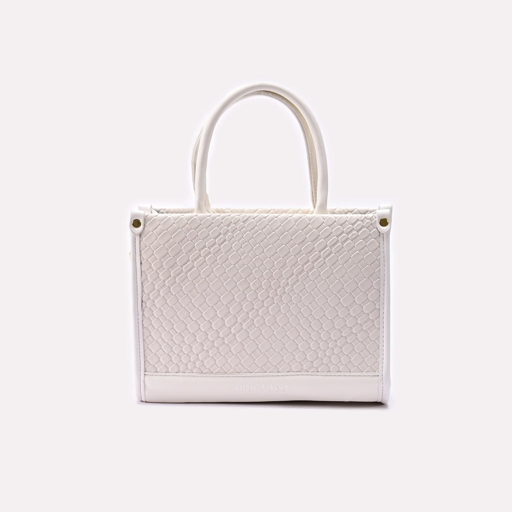 Casual Hand Bag White 0322291