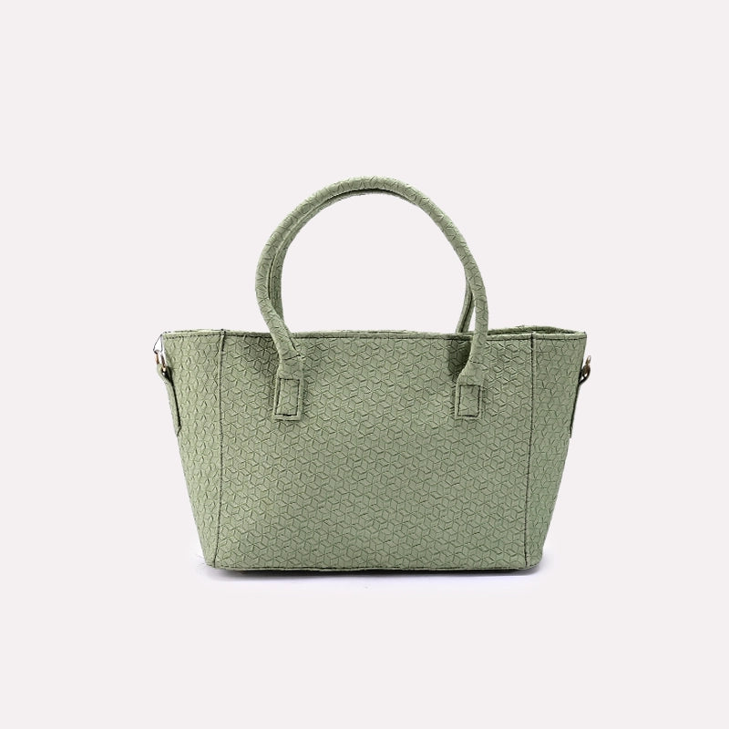 Green Casual Shoulder Bags 0331464