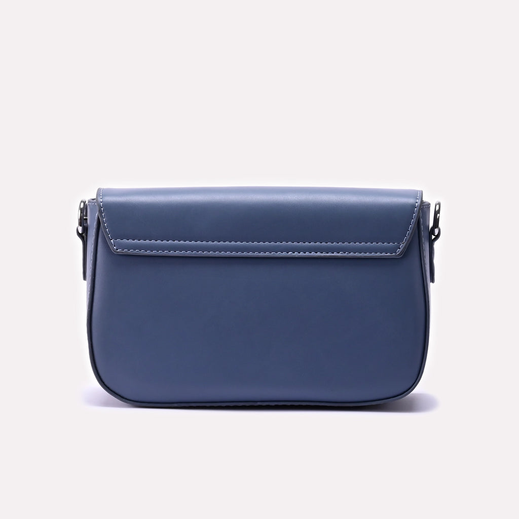 Casual Hand Bag Blue 0322296