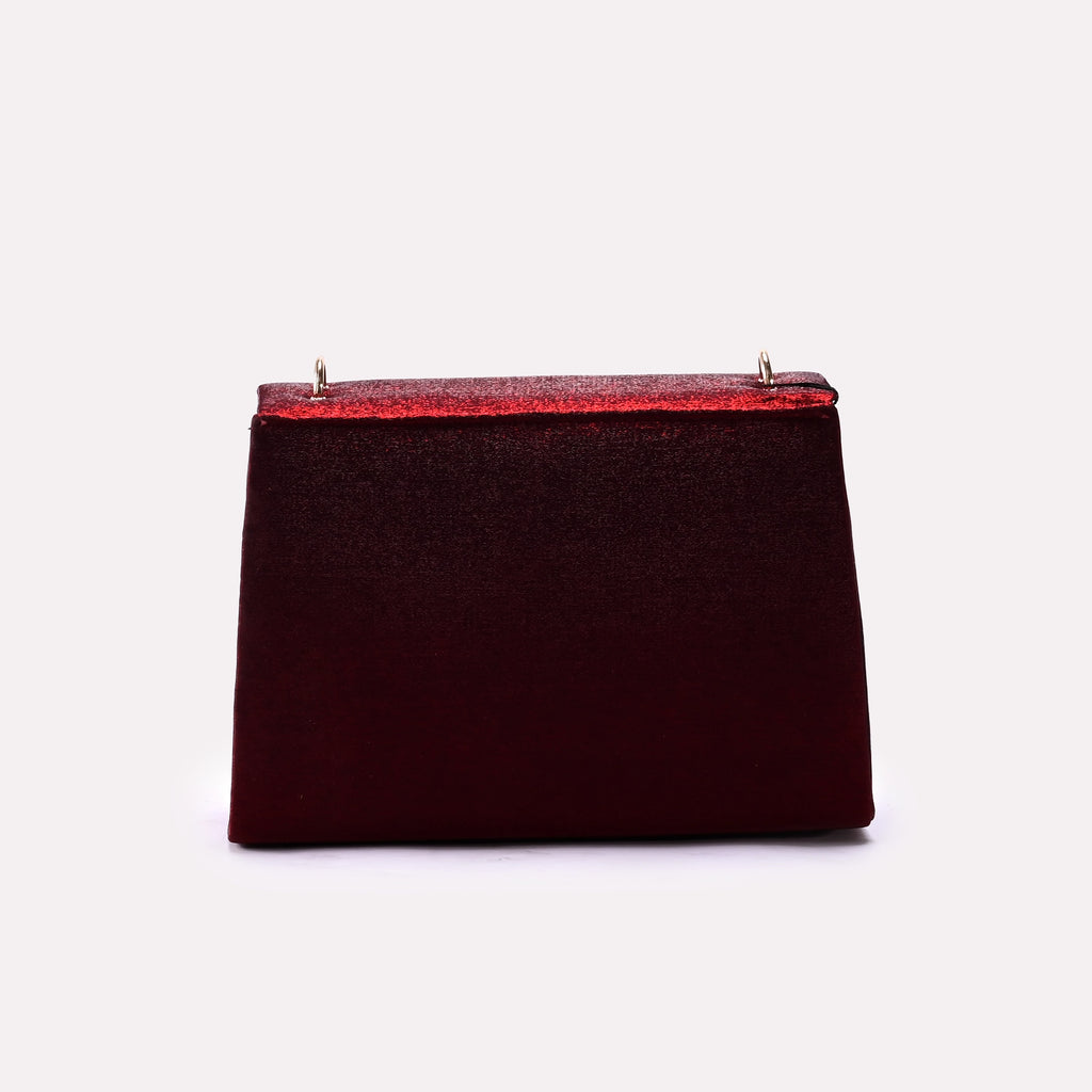 Casual Hand Bags Maroon 0322100