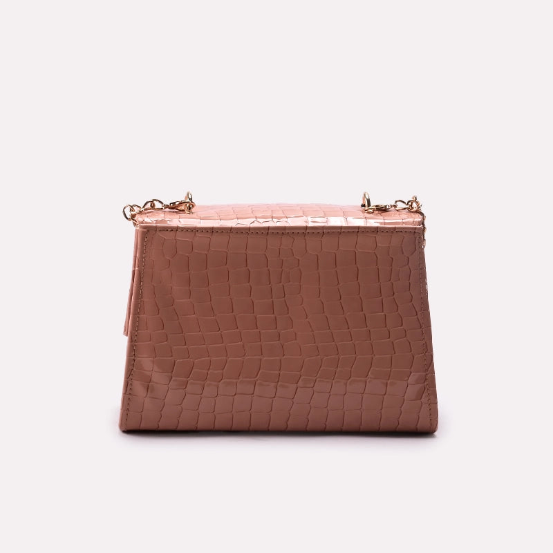 Casual Hand Bags Peach 0322055