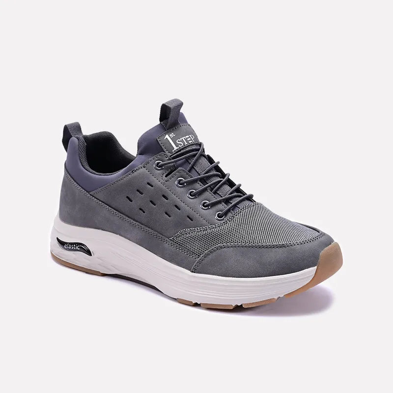 Gray Casual Walking Shoes 0120572