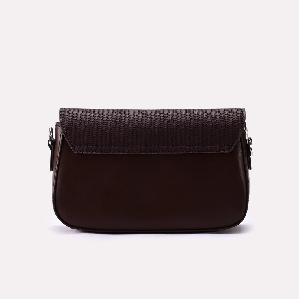 Casual Hand Bags Dark Brown 0322189