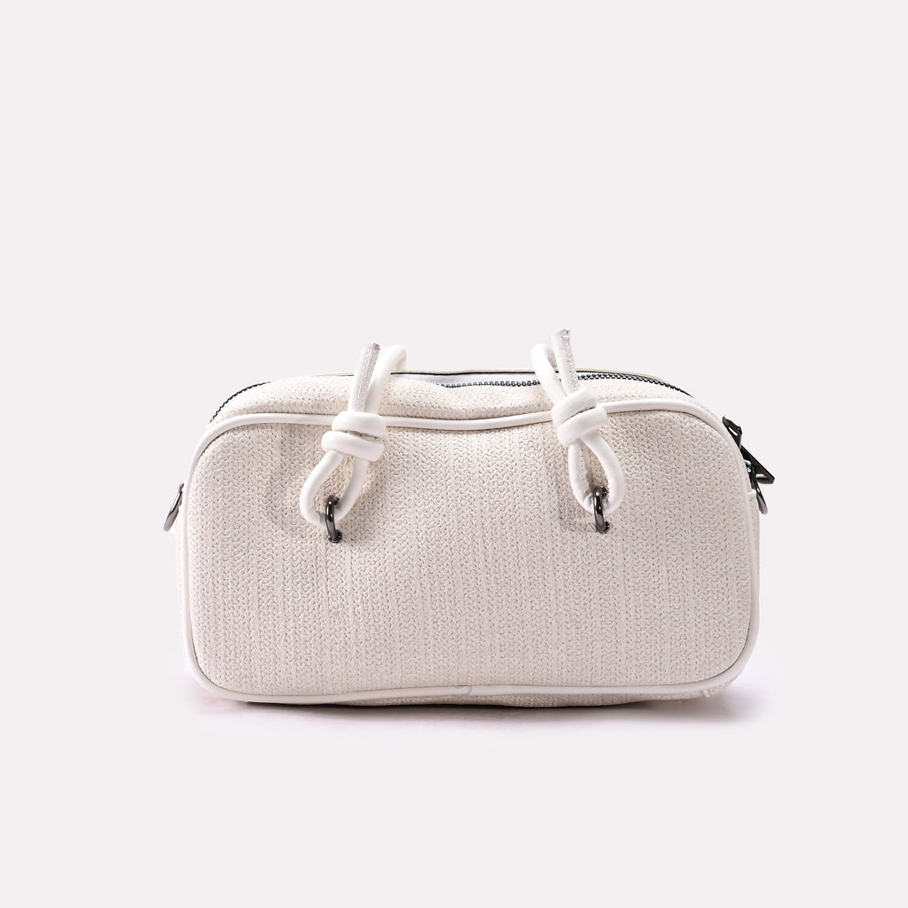 Casual Hand Bags White 0322188