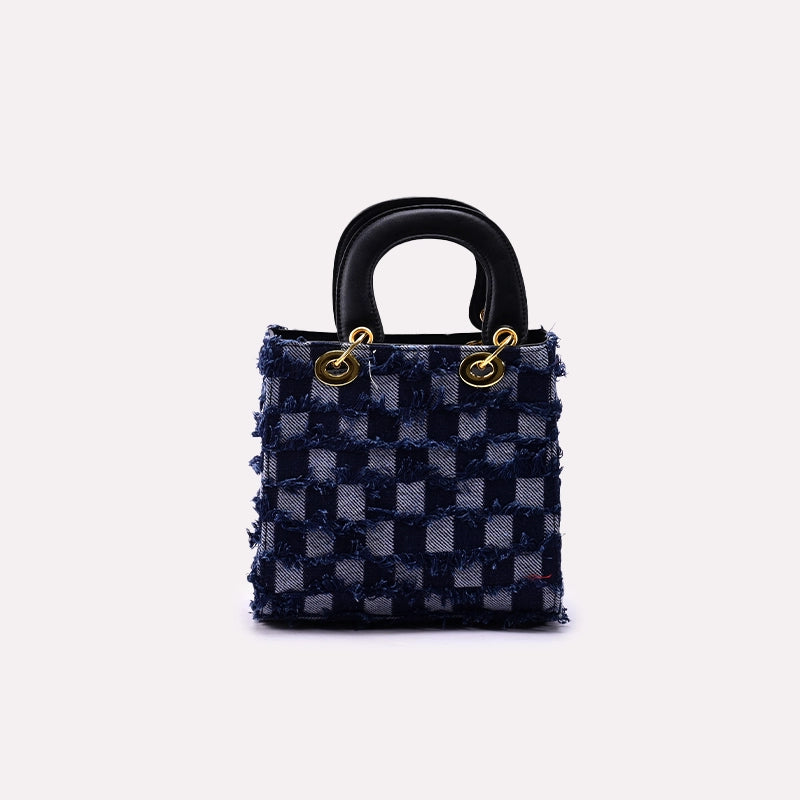 Dark Blue Casual Hand Bags 0322011
