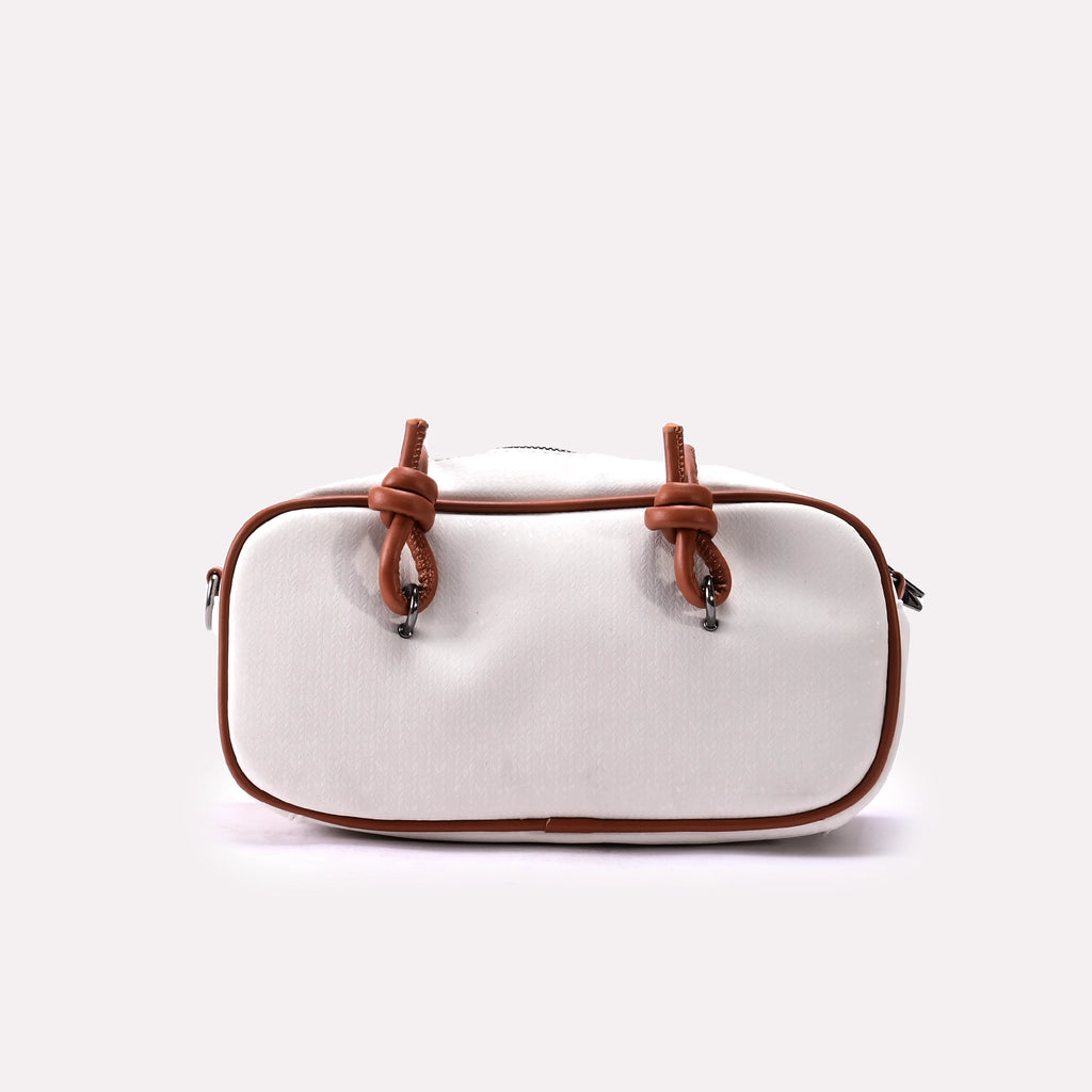 Casual Hand Bags White 0322187
