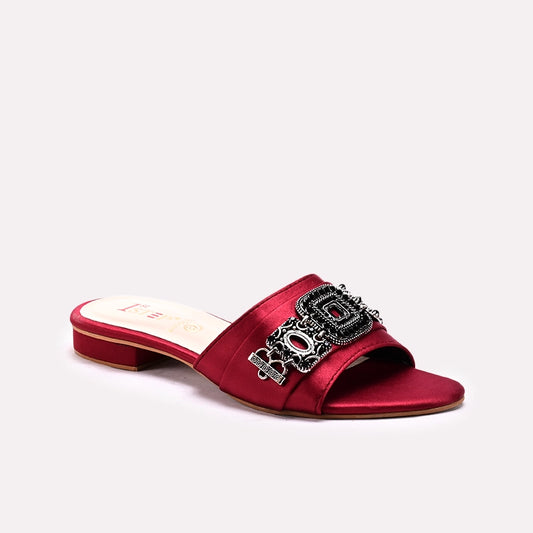 Maroon Casual Slipper Maroon Casual Slipper 0410689