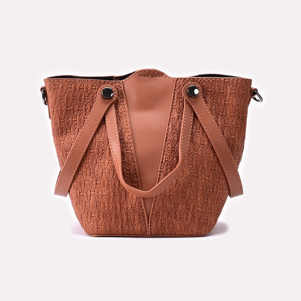 Casual Hand Bag Mustard 0322298