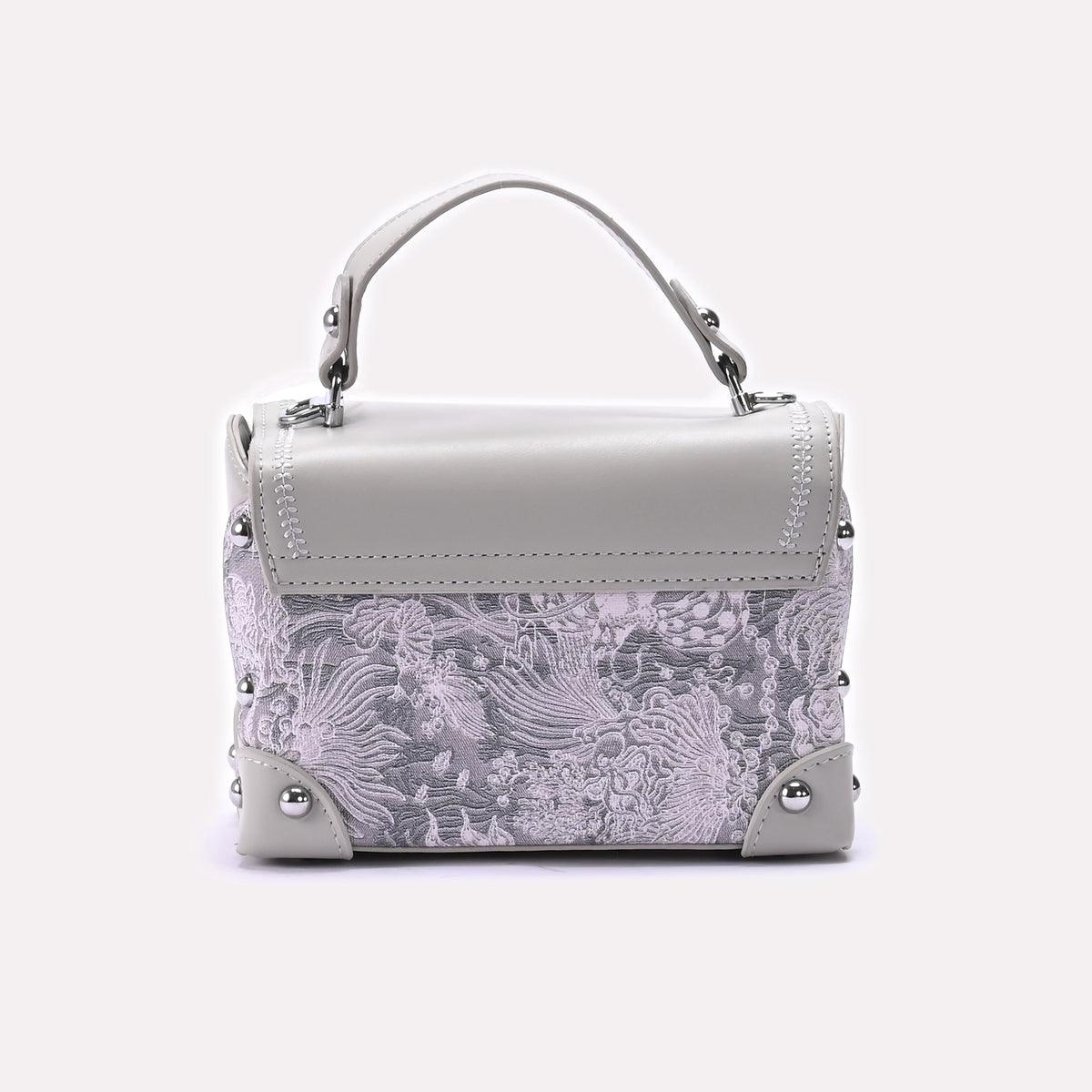 Hand Bag Gray 0322320