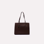 Casual Shoulder Bags Dark Brown 0331491