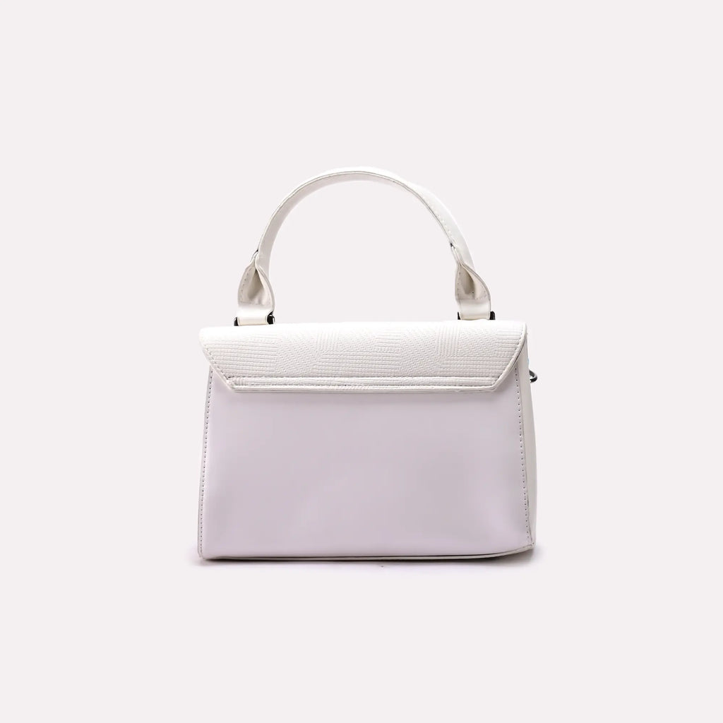 Casual Hand Bags White 0322114