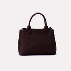 Casual Shoulder Bag Brown 0331756