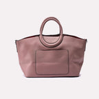 Casual Shoulder Bag Peach 0331768