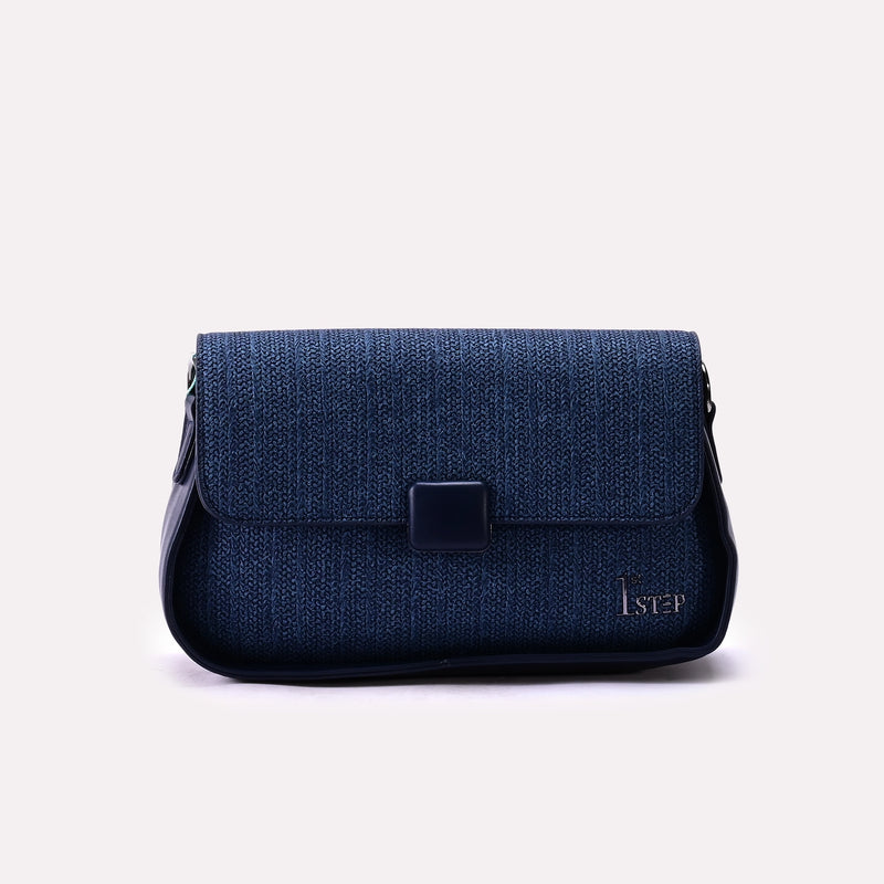 Casual Hand Bag Blue 0322186