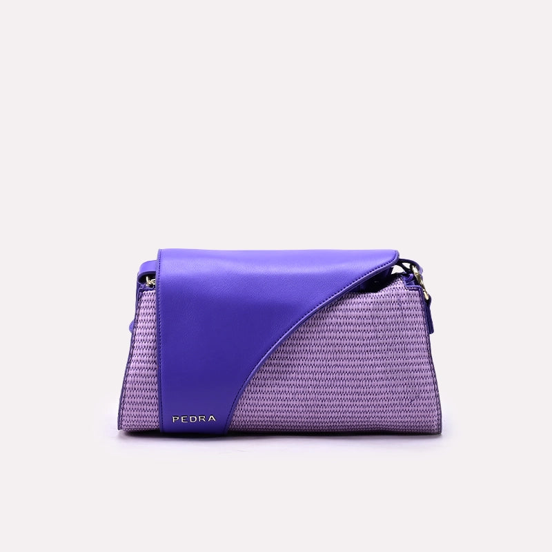 Purple Casual Hand Bags 0322013
