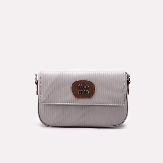 Casual Hand Bags Gray 0322037