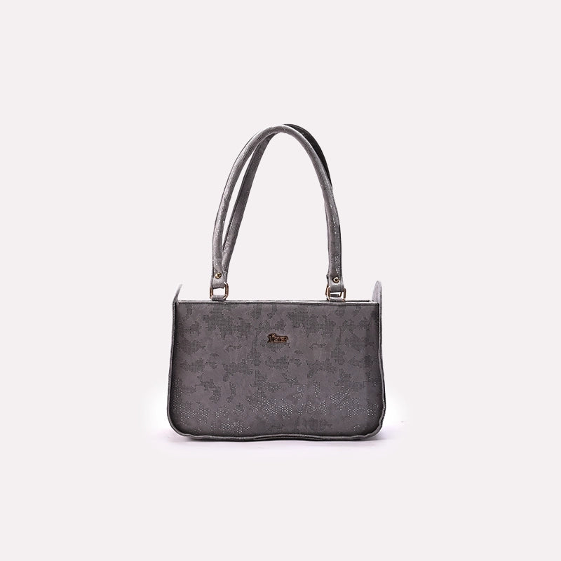 Casual Shoulder Bags Gray 0331422