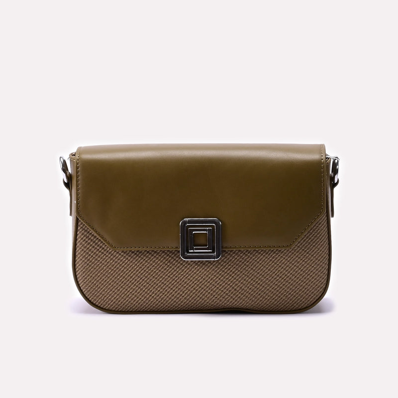 Casual Hand Bag Green 0322296