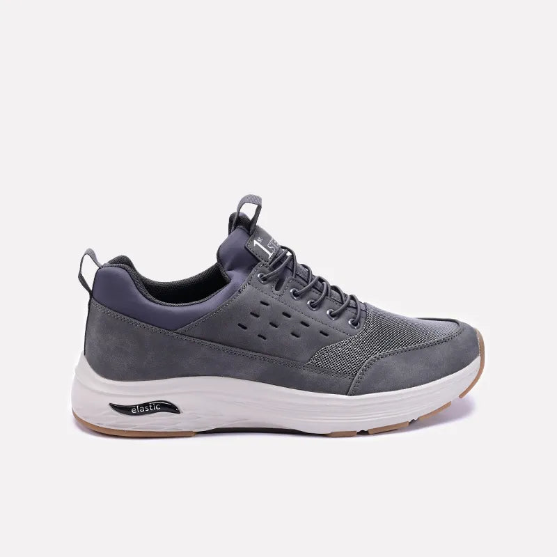 Gray Casual Walking Shoes 0120572