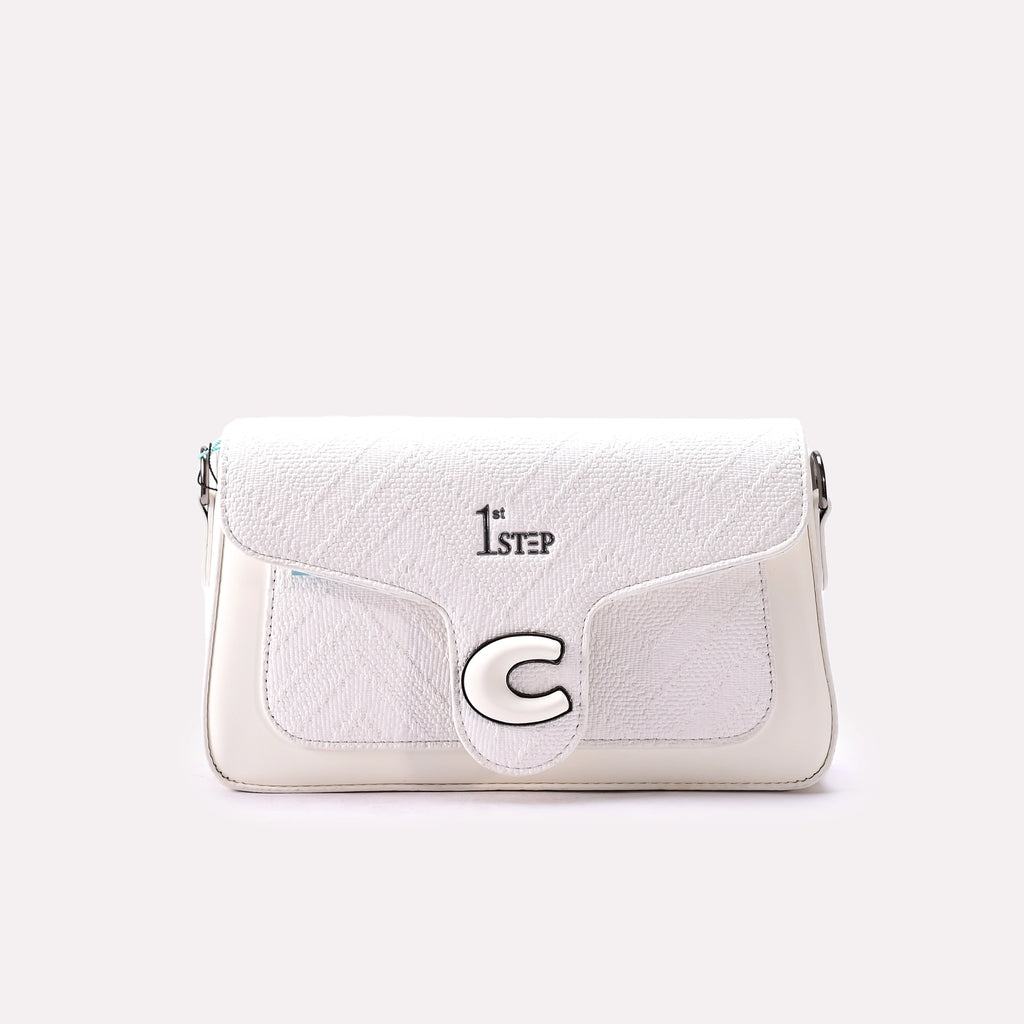 Casual Hand Bags White 0322180