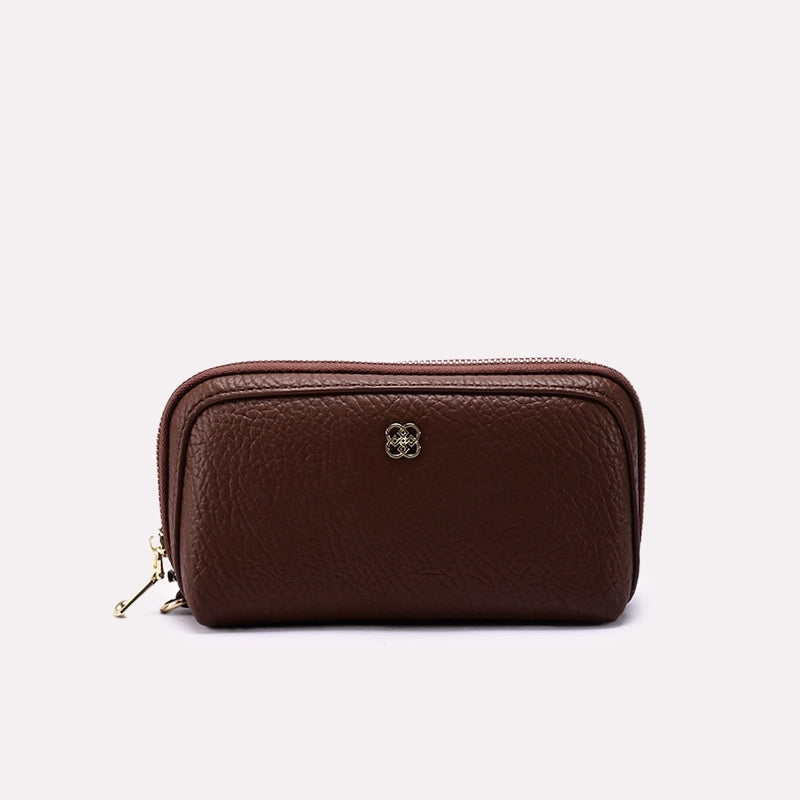 Ladies Casual Wallet Brown 0310378