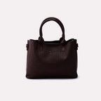 Casual Shoulder Bag Brown 0331758
