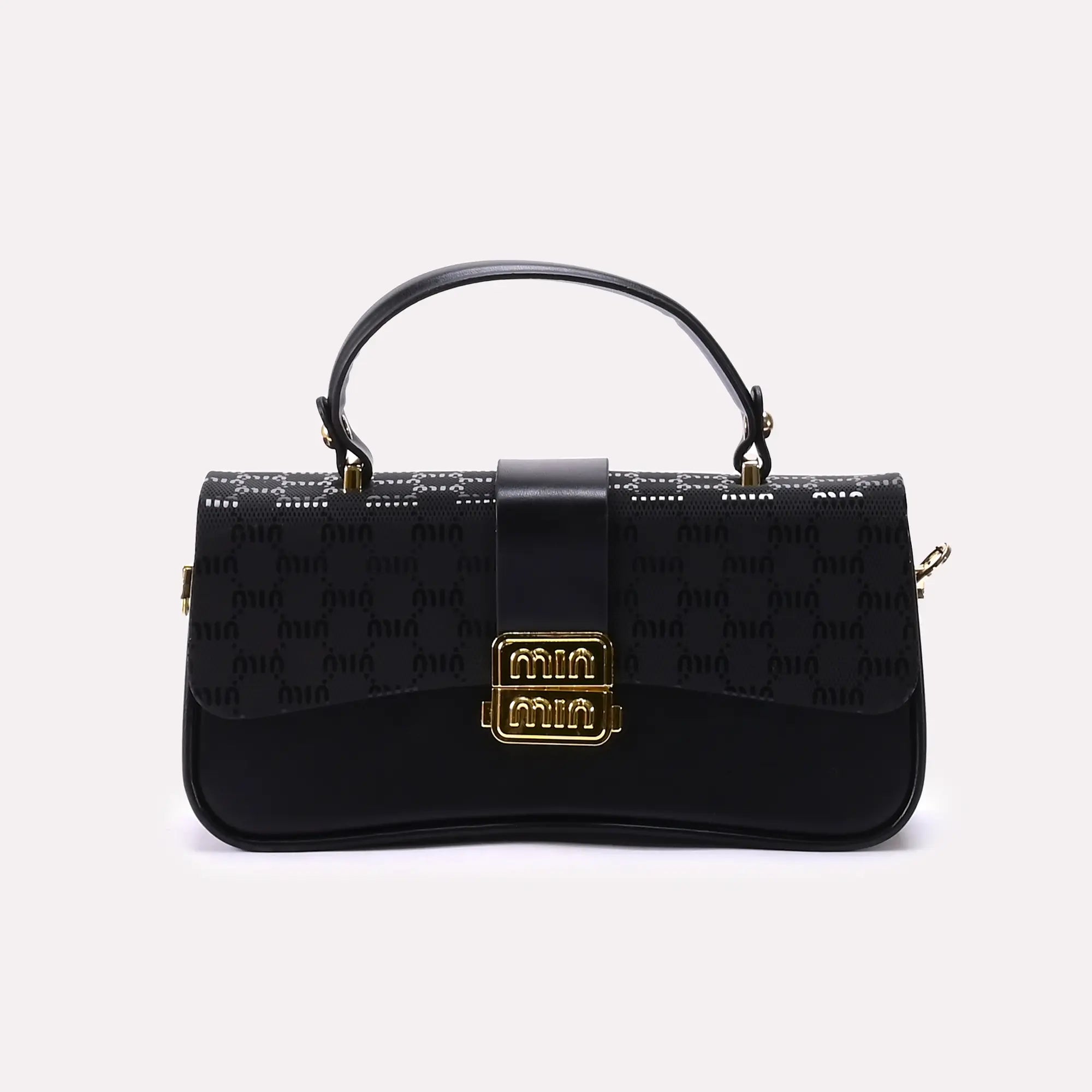 Casual Hand Bags Black 0322155