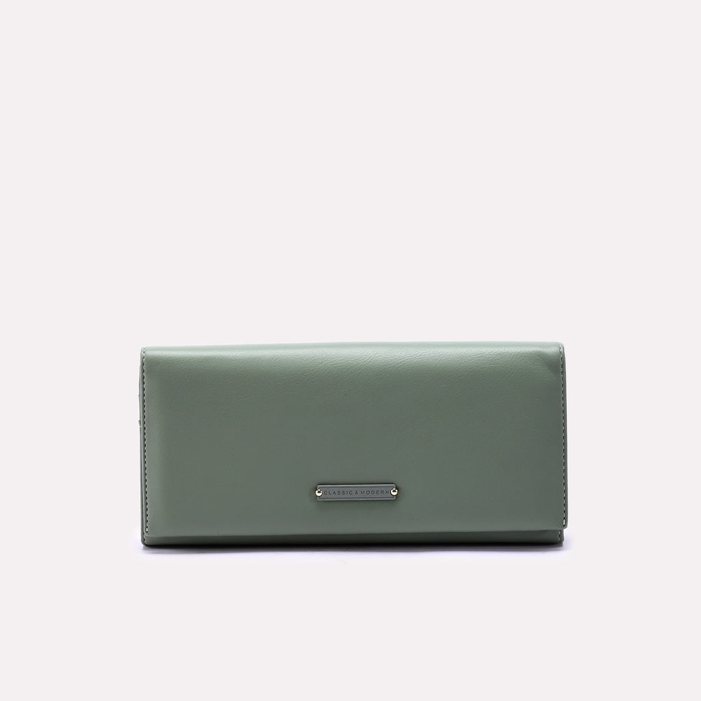 Ladies Casual Wallet Green 0310362