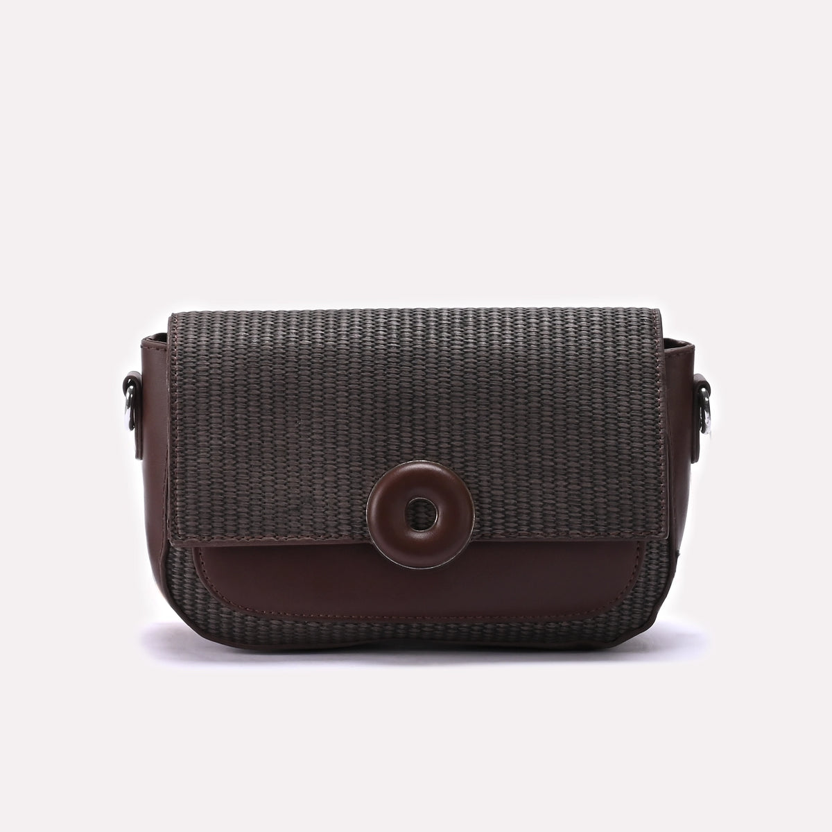 Hand Bag Dark Brown 0322327