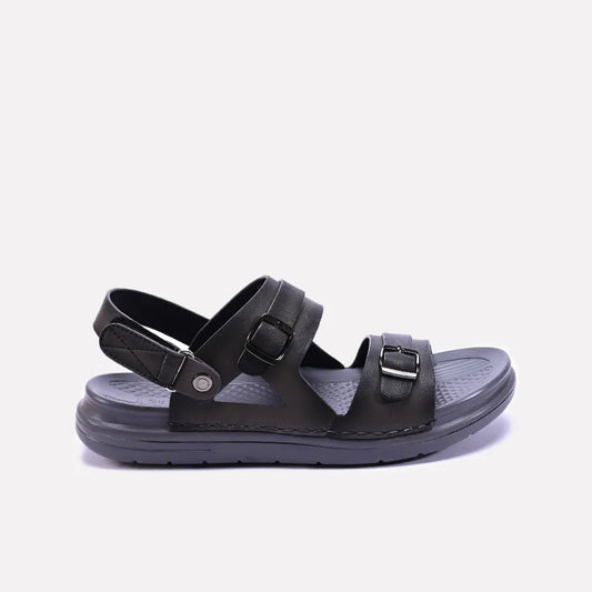 Gray Buckle Strap Sandals 0141156