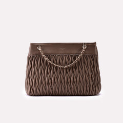 Casual Shoulder Bags Brown 0331737