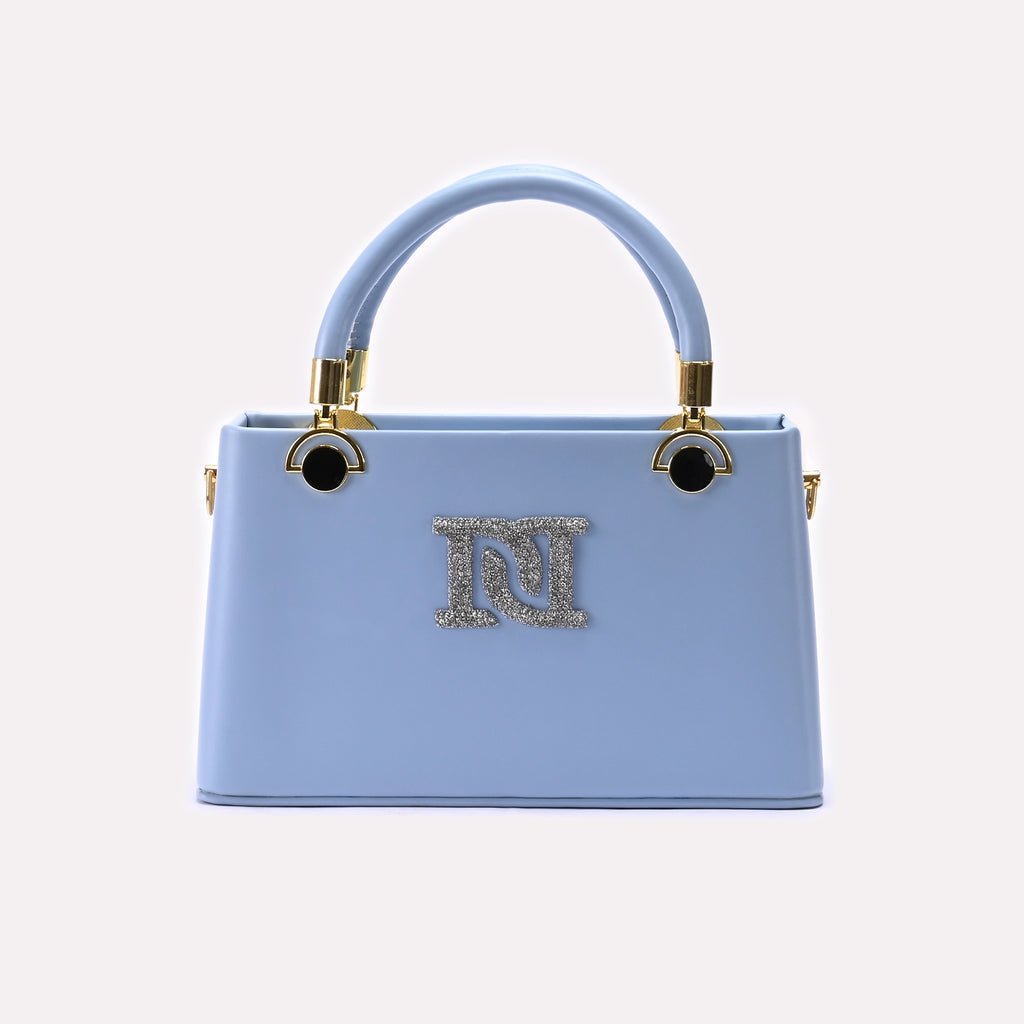 Hand Bag Blue 0322323