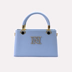 Hand Bag Blue 0322323