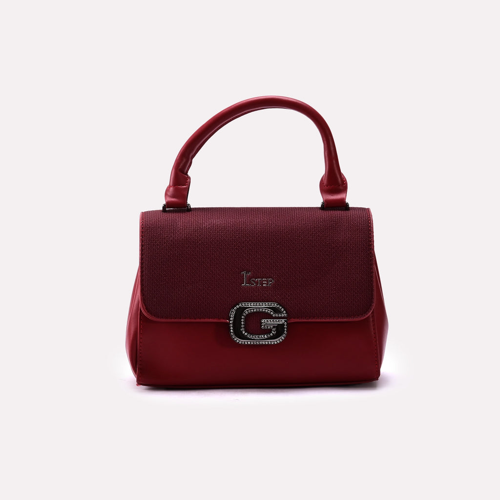 Casual Hand Bags Mahroon 0322184