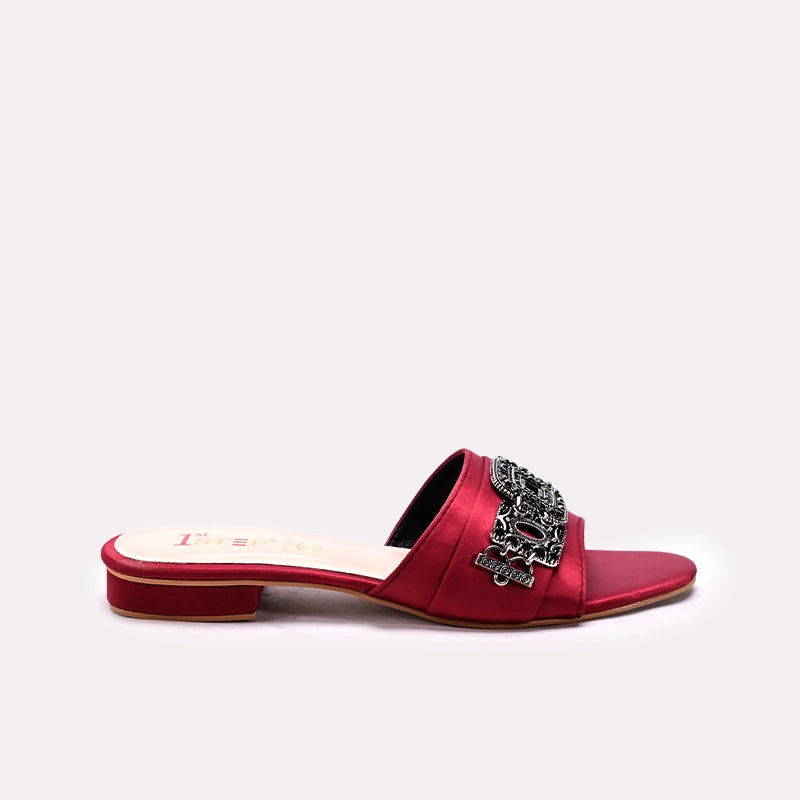 Casual Slipper Maroon  0410689