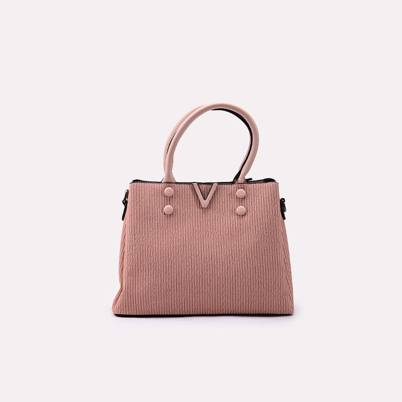 Peach Casual Shoulder Bags 0331453