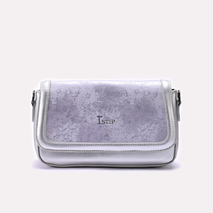 Hand Bag Silver 0322336