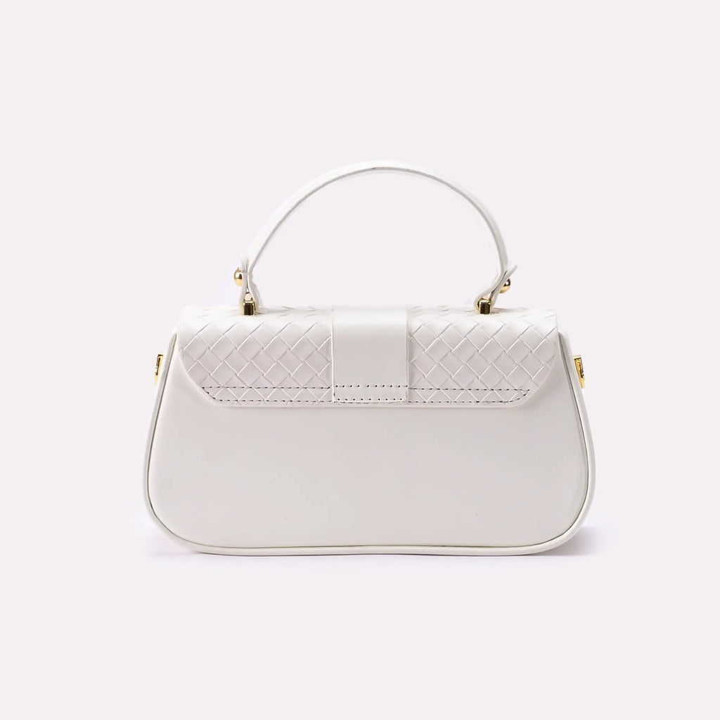 Casual Hand Bags White 0322158